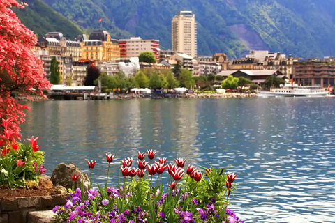 Tour a pie por Montreux