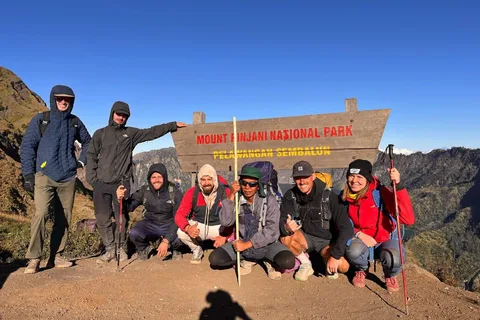 Monte Rinjani: 3D2N Cumbre, Lago y Borde del Cráter Senaru