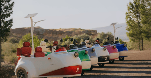 Cappadocia: Vintage Trike Bike Sunset Tour Experience