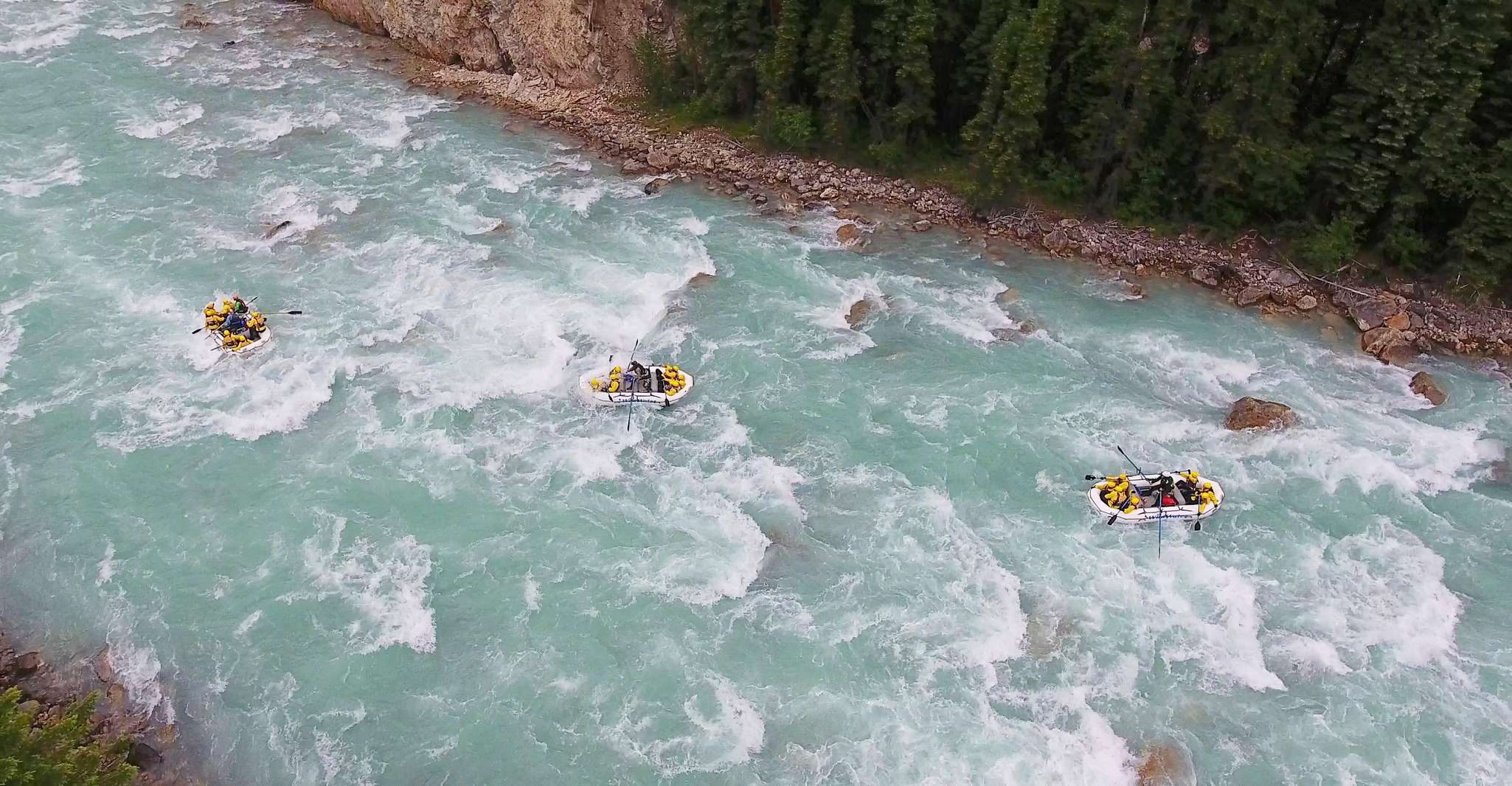 Kicking Horse River, Maximum Horsepower Double Shot Rafting | Water ...