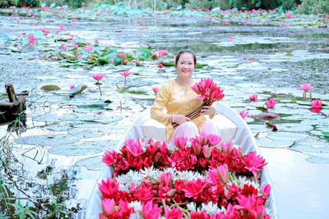 Authentieke Mekong Delta My Tho fietsavonturentourLunch is inbegrepen