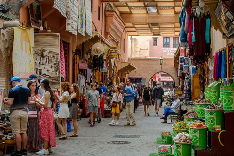 From Agadir: Marrakech Medina & Souks Guided Day Trip