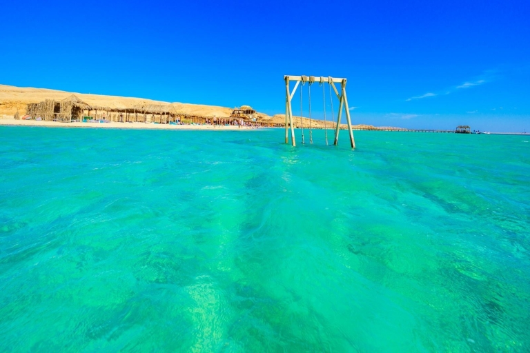 Hurghada: Orange Island & Delfinbeobachtung Schnorchelausflug