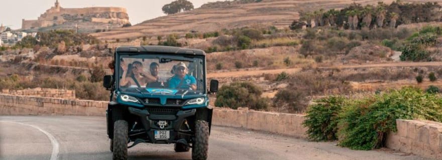 Malte : excursion privée en 4x4 quad à Gozo avec chauffeur et arrêts baignade