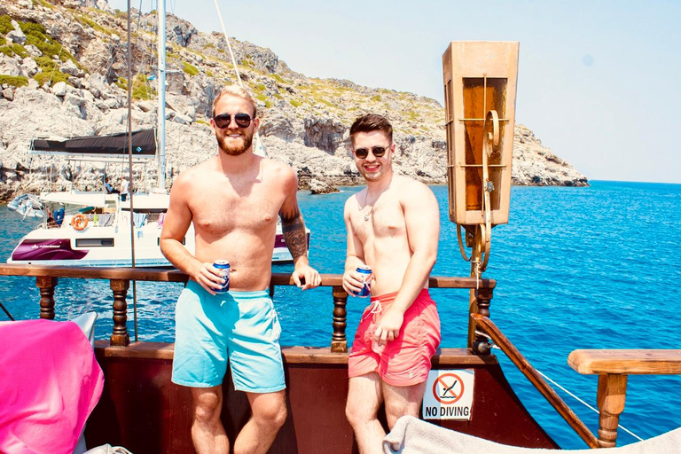 Rhodes: Sunset Cruise & Unlimited Aperol Spritz, Beer & Wine