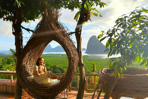 Khao Lak : Samet Nang Chi Viewpoint &Big Waterfall(Half-day)