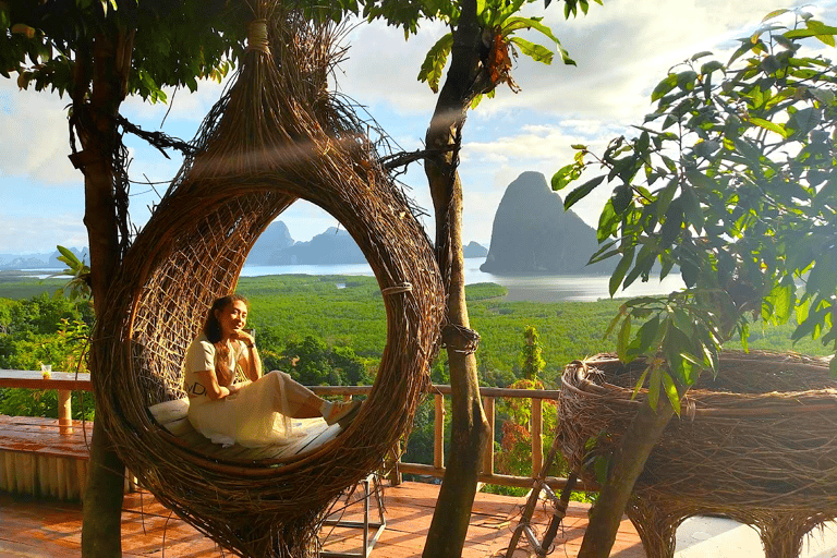 Khao Lak : Samet Nang Chi Viewpoint &Big Waterfall(Half-day)
