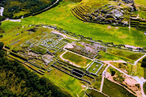 Desde Cusco: City tour Cusco Sacsayhuaman, Qoricancaha.Cusco: city tour em Sacsayhuaman 4 ruínas.