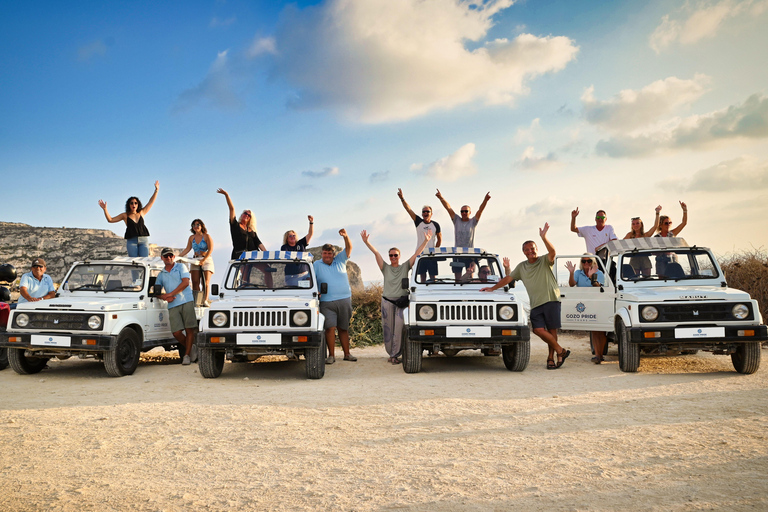 Gozo Island: Shared Sunset Jeep Tour
