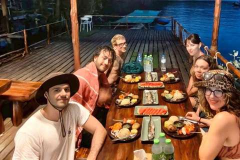 Krabi: Ao Thalane Kayak Tour & Jungle Swim with Lunch Full day