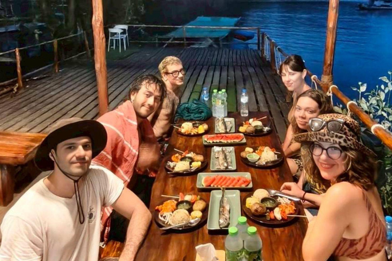 Krabi: Ao Thalane Kayak Tour & Jungle Swim with Lunch Full day