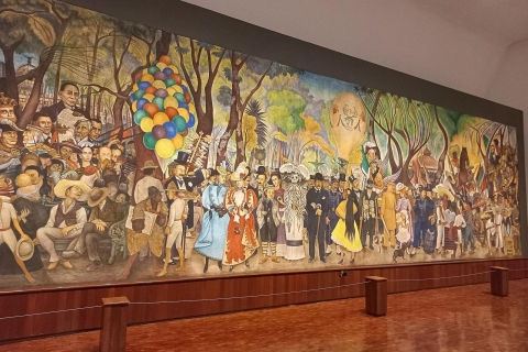 Mexico : la route artistique de Frida Kahlo et Diego RiveraRoute de Frida Kahlo et Diego Rivera dans la ville de Mexico