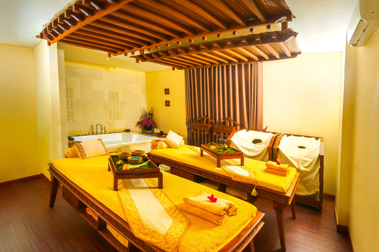 بنتان: تدليك استوائي وباقة سبا حصرية ليوم كاملطقوس ديروميسا 140 دقيقة مع خدمة النقل من الفندق