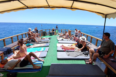Alanya Relaxing Family Boat Tour Without Foam And Loud Music Alanya Relaxing Family Boat Tour Without Transfer