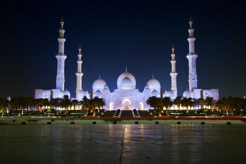From Dubai: Magical Evening Abu Dhabi Tour