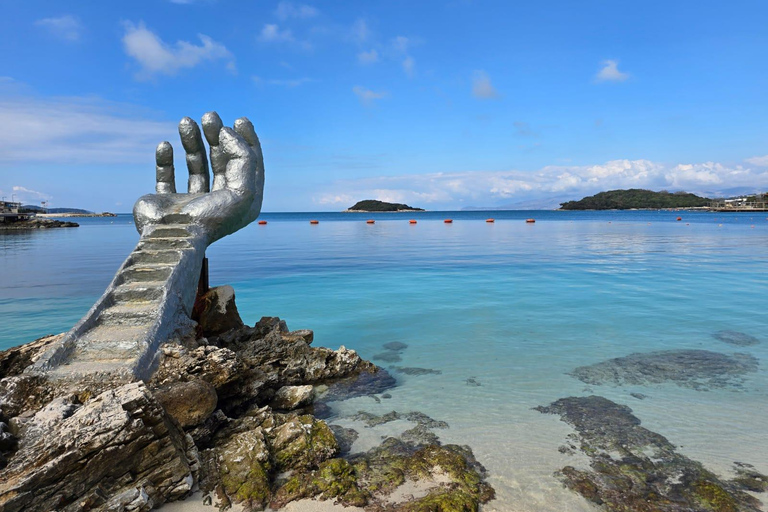 Tirana/Durres/Vlora: Blue Eye,Saranda & Ksamil Boat Tour