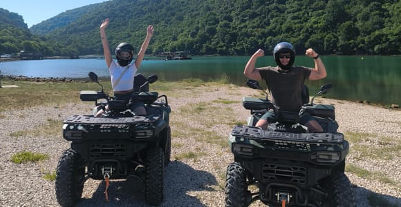 Rovinj: Guided Quad Tour to Dvigrad Ruins &Limski Kanal