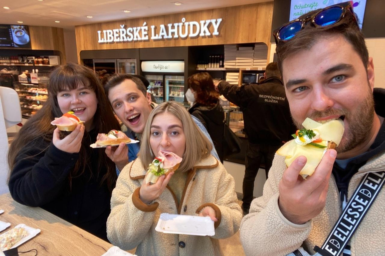 Prag: Geführter Street Food Rundgang