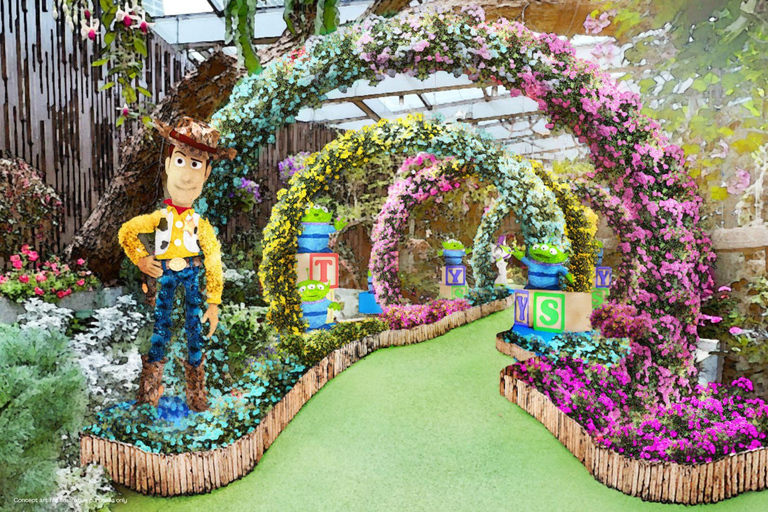 Singapore: Disney Garden of Wonder at Floral Fantasy Disney Garden of Wonder at Floral Fantasy
