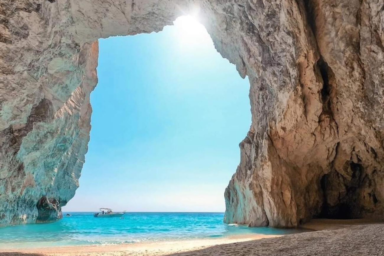 Agios Sostis: Hidden Love Cave & Natural Blue Pools Tour