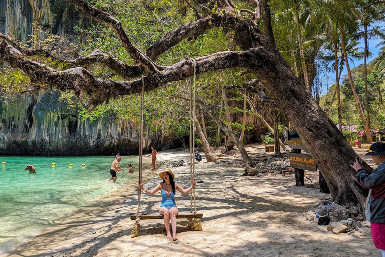 Krabi: Giro delle isole con una barca privata a coda lungaOpzione 4: Tour privato 7 isole