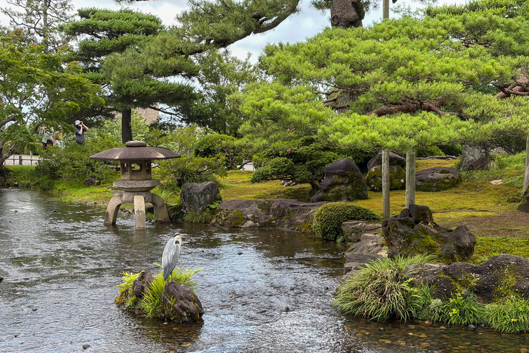 Kanazawa: Private Hidden Waterways, Castle & Kenrokuen Tour