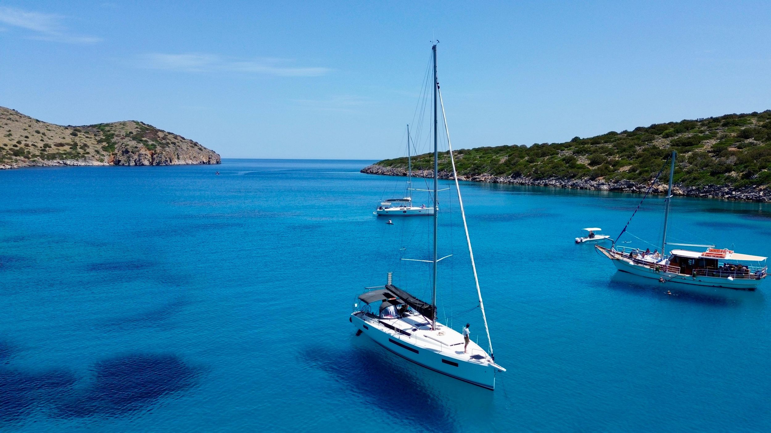 Luxus-Segeltörn in Agios Nikolaos: Halbtägig & ganztägig