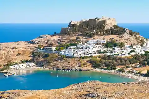 Rhodes Town : Excursion d'une journée à Lindos en bus