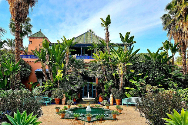 Marrakech : visite du jardin Majorelle et de la médina avec balade en calèche