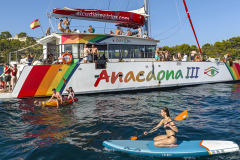 Port d'Alcudia: North Coast Catamaran Cruise with Meal Catamaran Cruise with Lunch