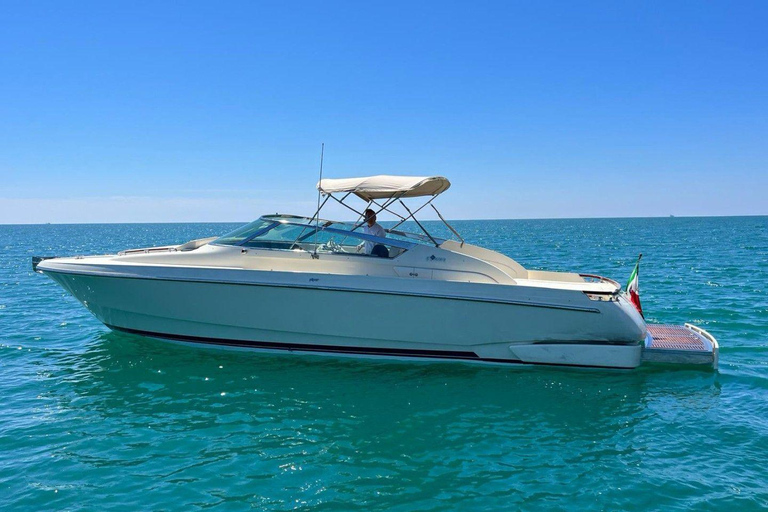 Private Amalfi Coast Boat Tour by boat with Aperitif & snack Private Amalfi Coast Boat Tour by Gozzo with Skipper & Drink