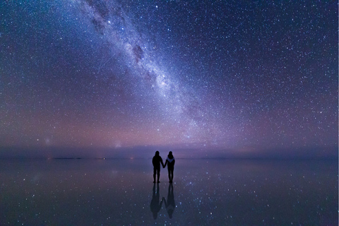 Uyuni: Salt Flats Sunset and Stargazing Tour