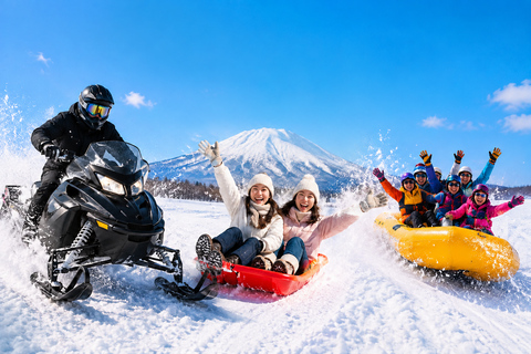 From Sapporo: Snow Fun, Shirahige Falls & Ningle Terrace