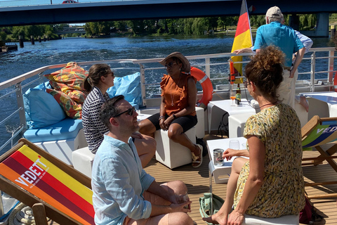 Berlin Schiffsrundfahrt| Berliner Highlight Tour mit Solarschiff auf Spree