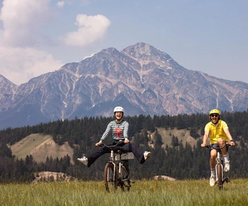 Jasper: 25 km e-bikesafari met wilde dieren en stranden