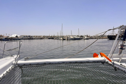 Djerba: Luxury Catamaran Cruise with Swim & Snacks