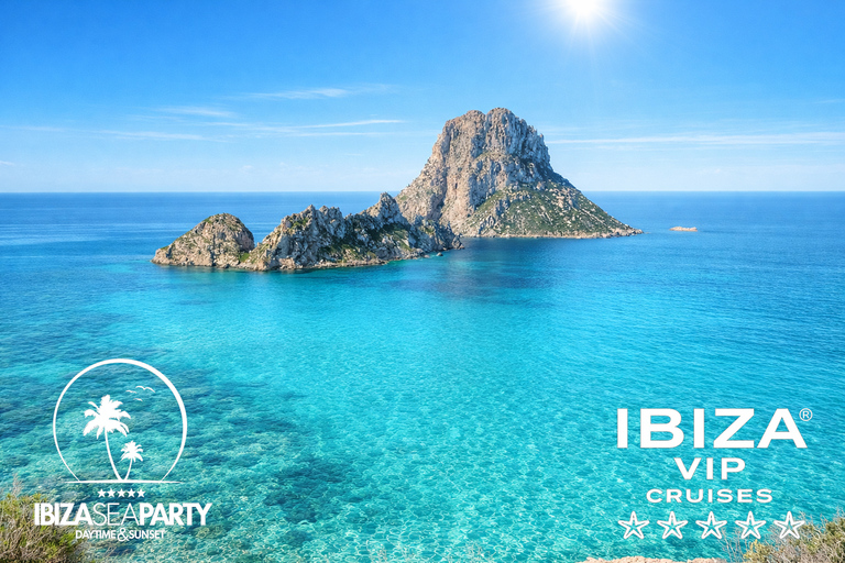 ibiza: 3 Islands—1 Day VIP Boat Formentera & EsVedra Sunset PREMIUM TICKET with 5.5h Premium Open Bar, Lunch & Dinner