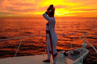 Long Beach: 3-Stunden-Yacht-Sonnenuntergang Private Gruppenausflüge