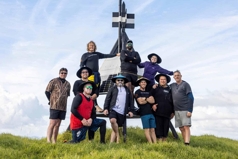 Visite du champ volcanique d&#039;Auckland