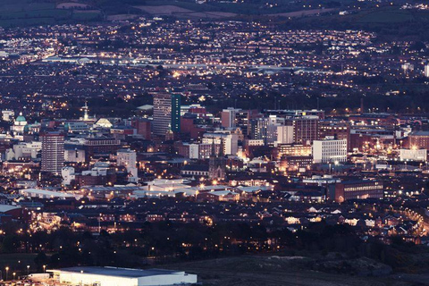 Belfast After Dark: Lights, Murals & Waterfront Views