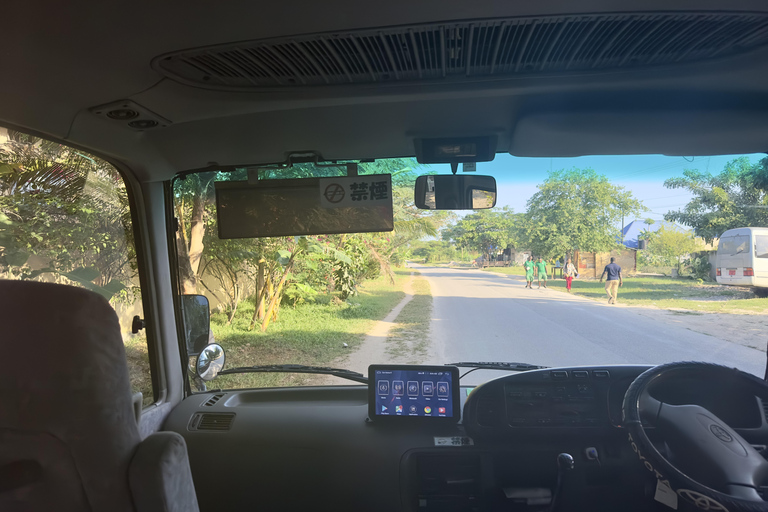 Bus Transfer service from airport to anywhere in Zanzibar