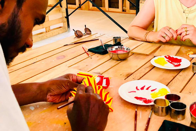 Sigiriya: Traditional Mask Painting Workshop with Artisans