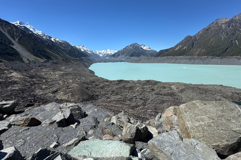 Christchurch : Visite d'une jounée privée du Mt Cook via le lac Tekapo