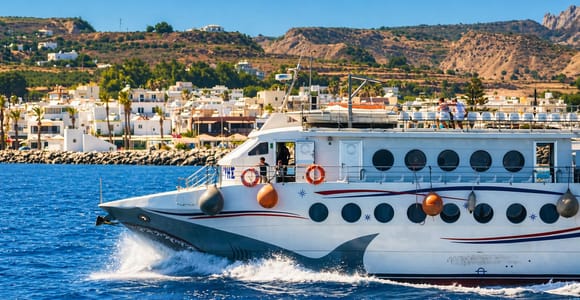 Kos: Daily Ferry Tickets between Kardamena & Nisyros Island