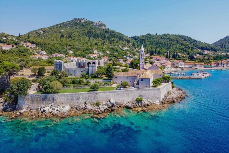 Dubrovnik: FUN 3-Island Cruise, Blue Cave/ Drinks FR ENG ESP