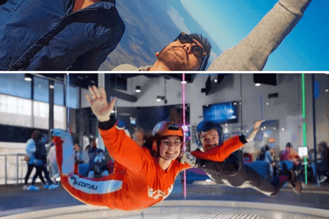 Gold Coast: Hot Air Balloon Flight & IFLY Experience