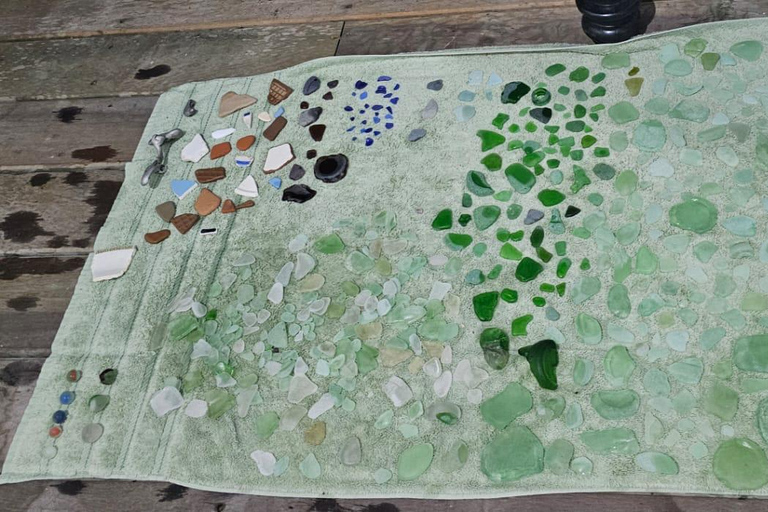 Hike St. Kitts: Sea Glass Discovery at Volcanic Beach Private Hike St. Kitts: Sea Glass Discovery Volcanic Beach