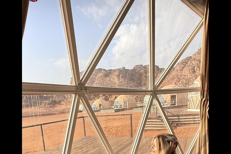 Amman: 2-Day VIP Wadi Rum Martian Tent & 4*4 & Petra Tour