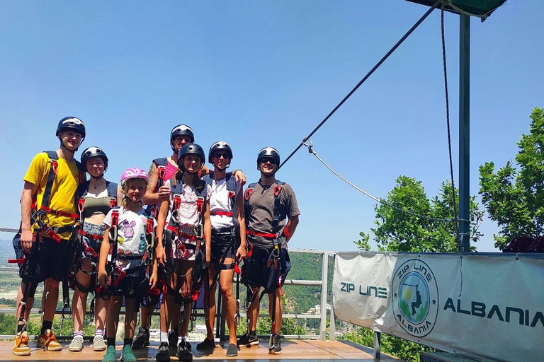 Z Tirany: Petrela Zipline Adventure z transportem