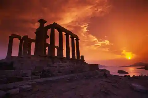 Transfer to Posidon temple at Sounion Cape